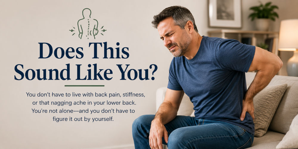 Back pain chiropractic care in Buford GA