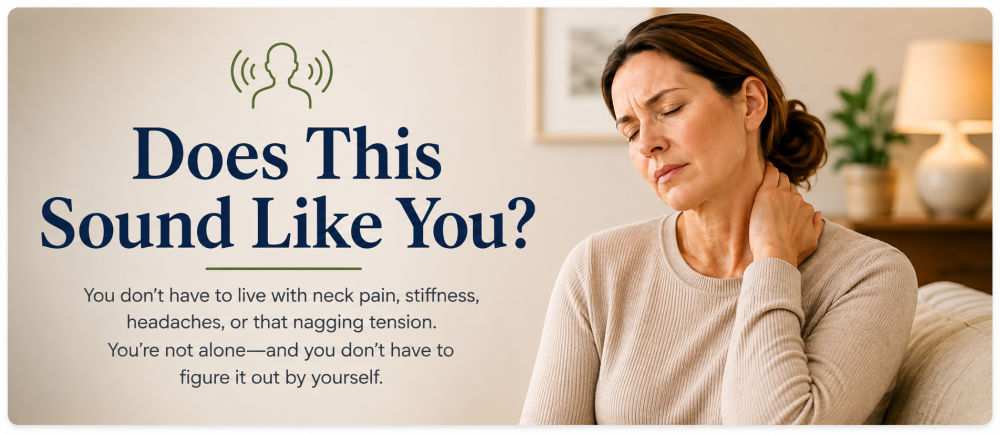 Neck pain chiropractic care in Buford GA