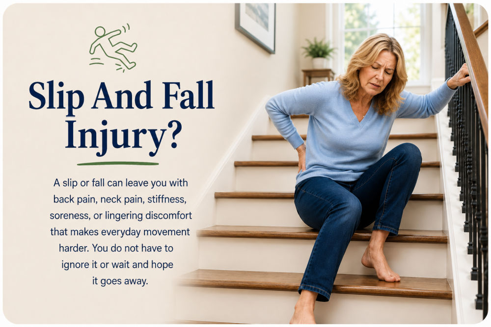 Slip and fall injury chiropractic care in Buford GA